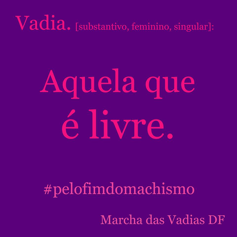 Illustration for article titled Slut Walk - Brasília, Brazil.